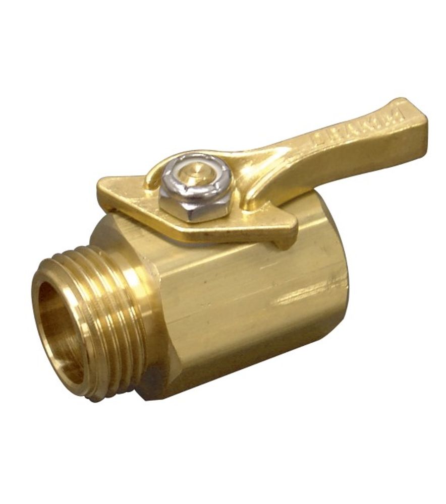 Dramm, Heavy-Duty Brass Shut Off Valve