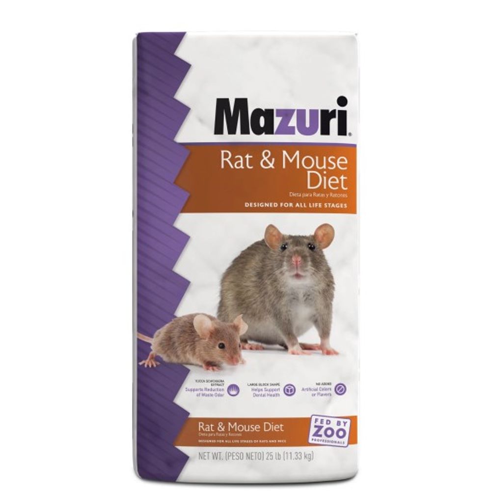 Mazuri, Rat & Mouse Diet, 25 lb