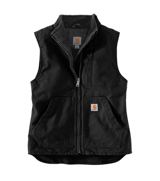 00’s Carhartt Duck vest!! Carhartt, Men's Washed Duck Sherpa Lined M… , 104277 | Wilco