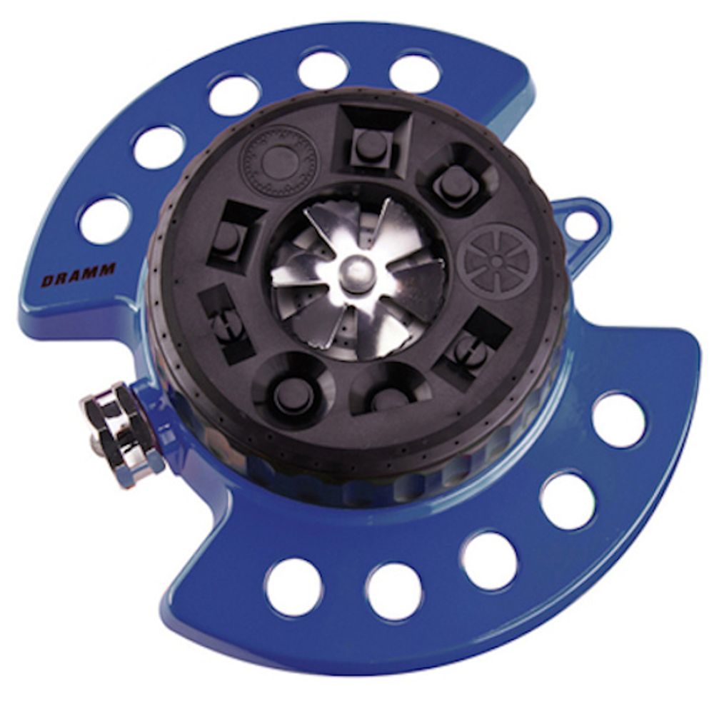 Dramm, Blue 9-Pattern Turret Style Sprinkler
