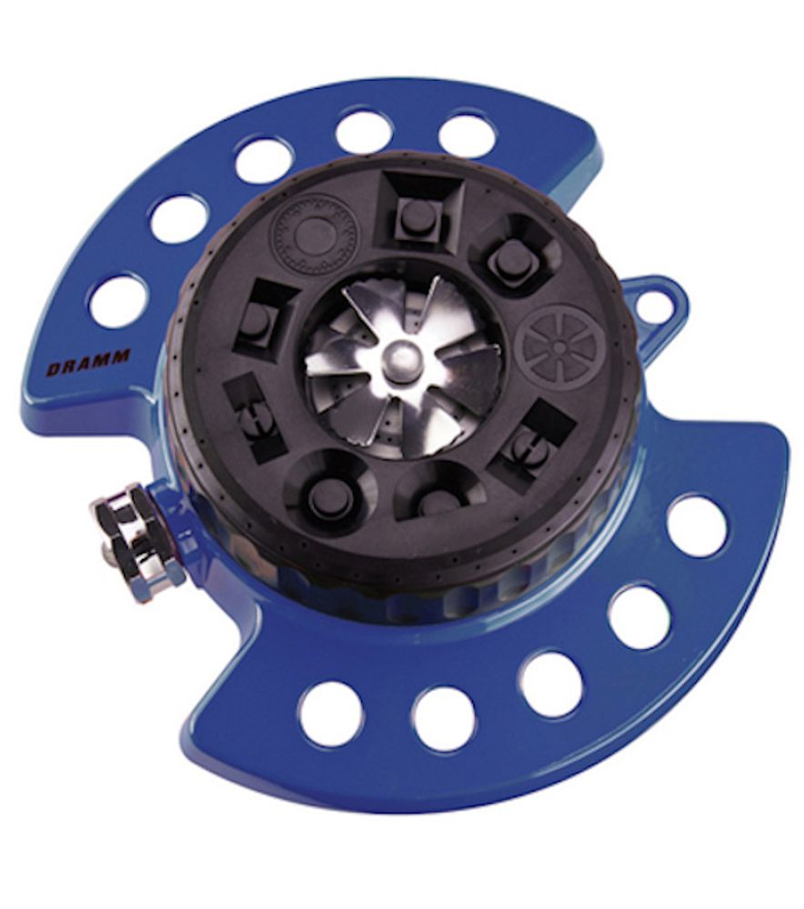 Dramm, Blue 9-Pattern Turret Style Sprinkler