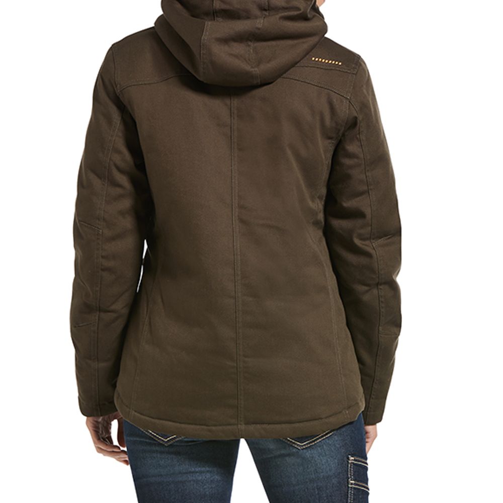 Ariat, Ladies Rebar DuraCanvas Insulated Work Jacket, 10032918