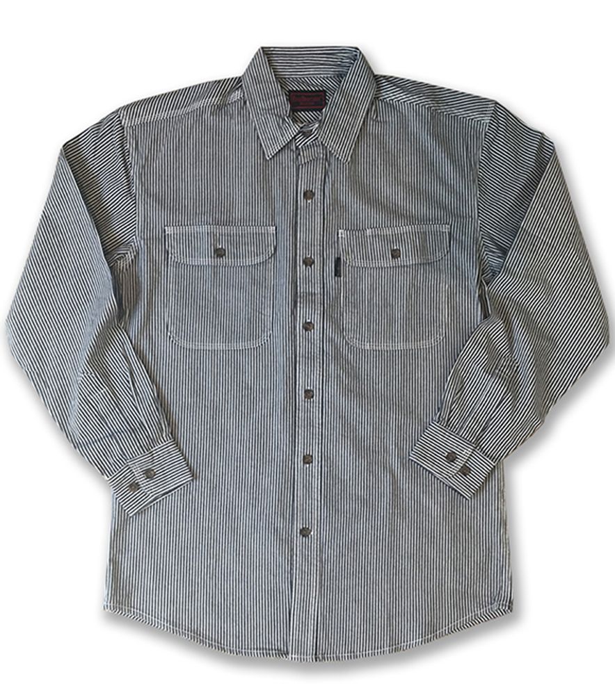 Five Brothers, Men's Hickory Button Shirt, 5903.47