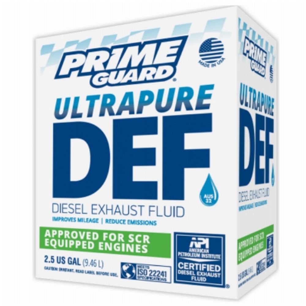 Prime Guard, Ultrapure DEF Diesel Exhaust Fluid, 2.5 gal