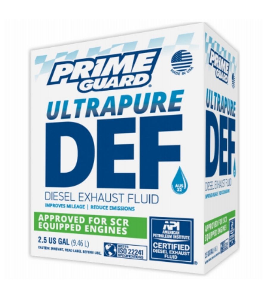 Prime Guard, Ultrapure DEF Diesel Exhaust Fluid, 2.5 gal