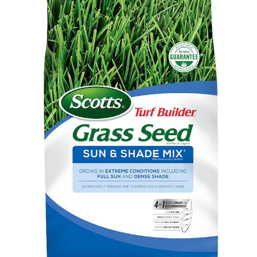 Scotts, Turf Builder Sun and Shade Grass Seed Mix 