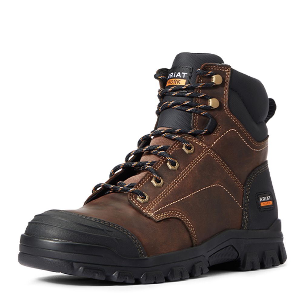 Ariat, Men's Brown Treadfast 6" Work Boot