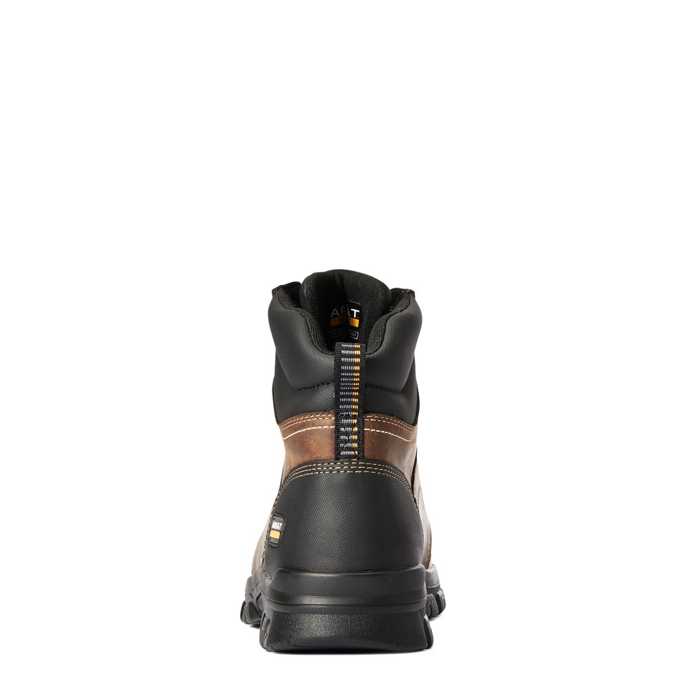 Ariat, Men's Brown Treadfast 6" Work Boot