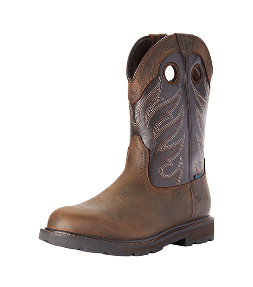 Ariat, Men's Groundwork Pull-On H2O Work Boot, 10035965