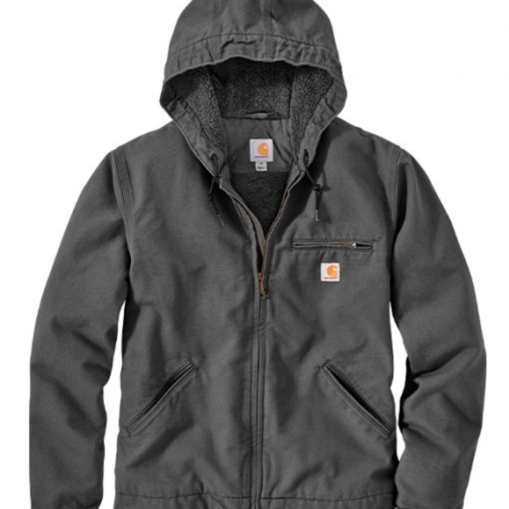 Carhartt, Men's Washed Duck Sherpa Lined Jacket, 104392