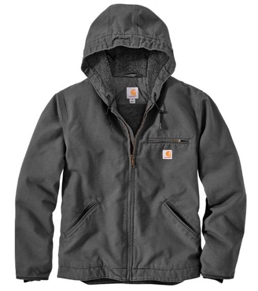 Carhartt, Men's Washed Duck Sherpa Lined Jacket, 104392