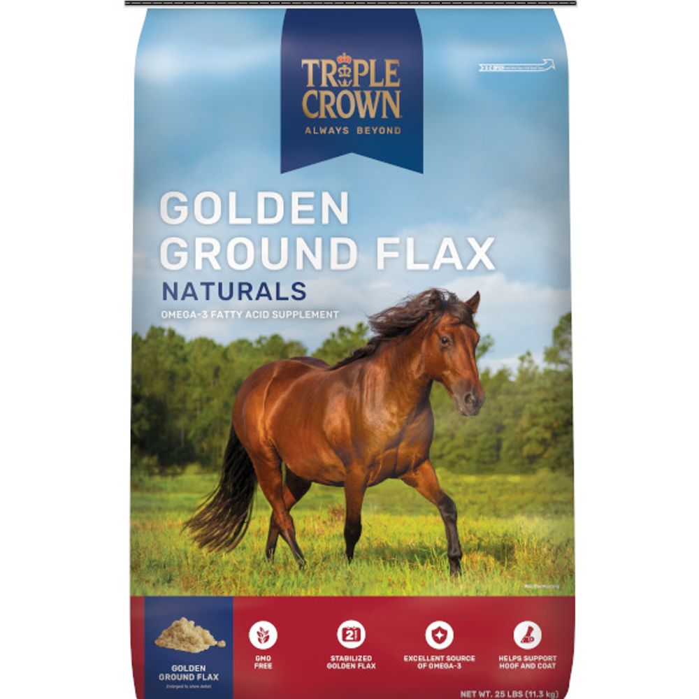 Triple Crown, Golden Flax, 25lb