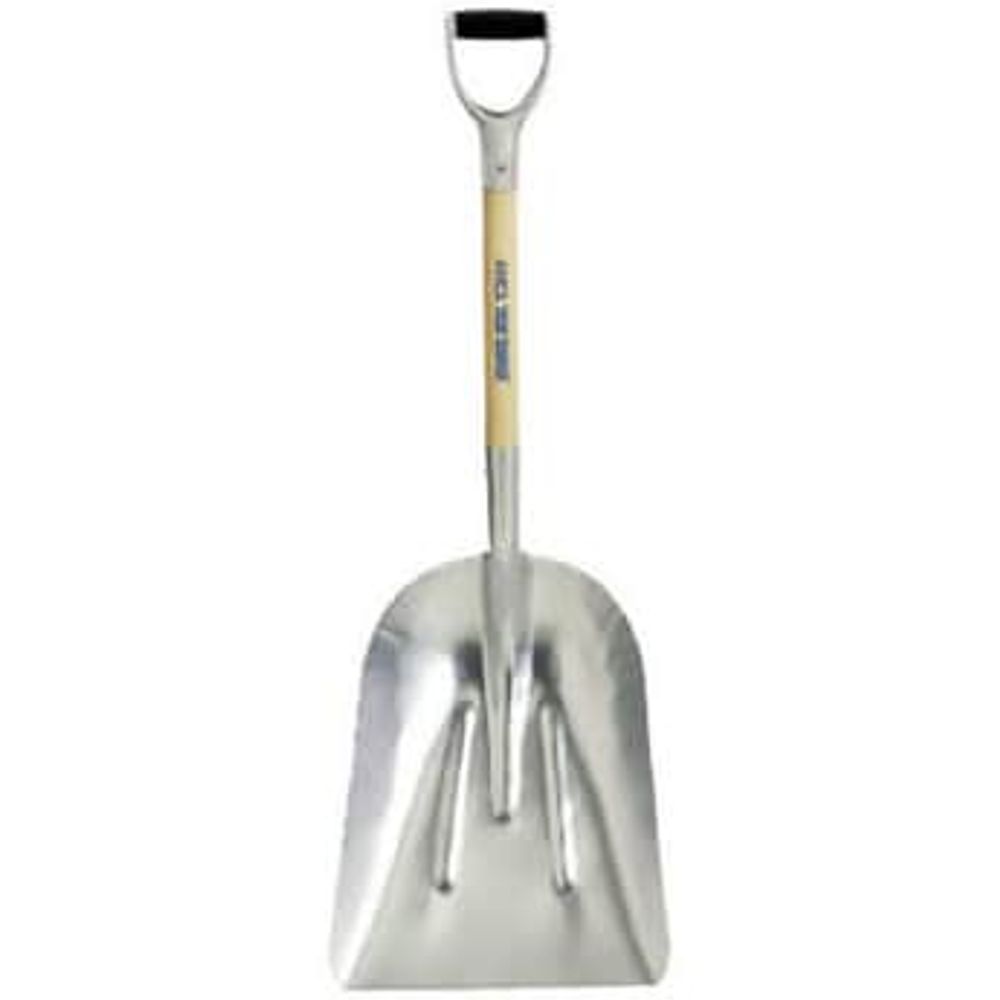 True Temper Aluminum Grain Scoop with Super D-Grip Handle, 27 in.