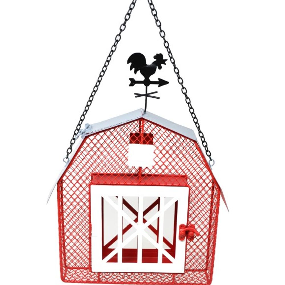 Mesh Barn Bird Seed & Suet Feeder, GEF1013