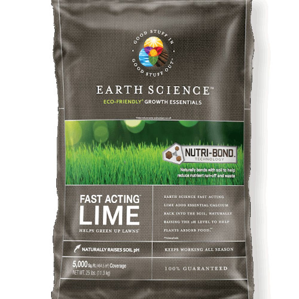 Earth Science, Fast Acting Garden Lime, 25 lb