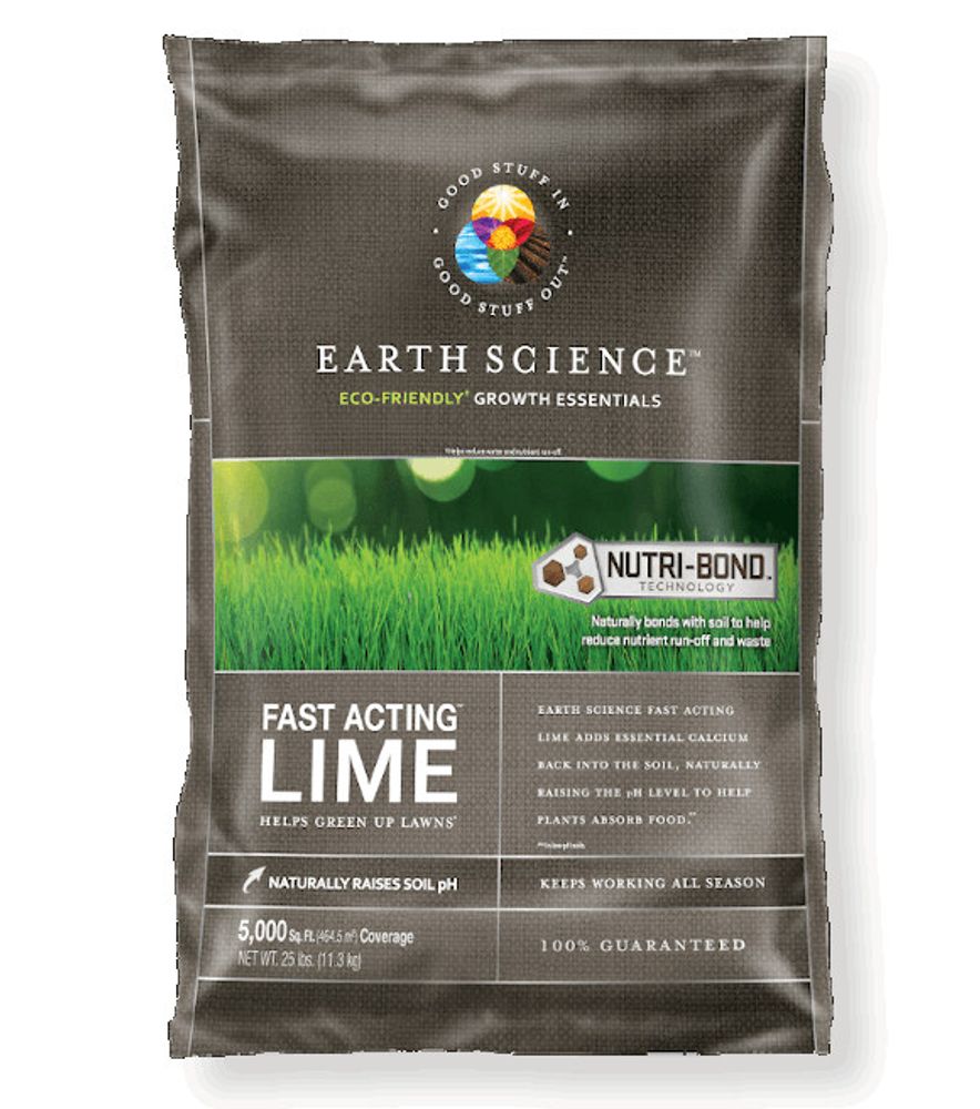 Earth Science, Fast Acting Garden Lime, 25 lb