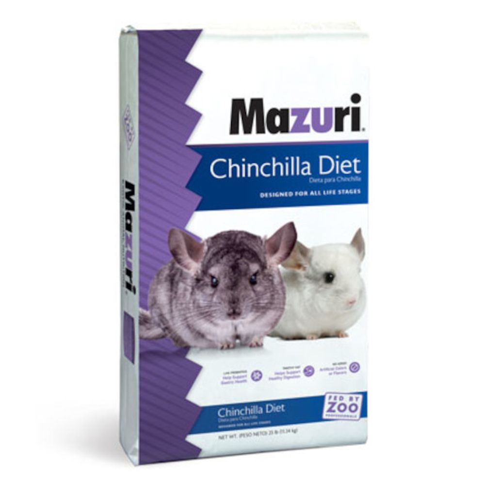 Mazuri, Chinchilla Diet, 25 lb