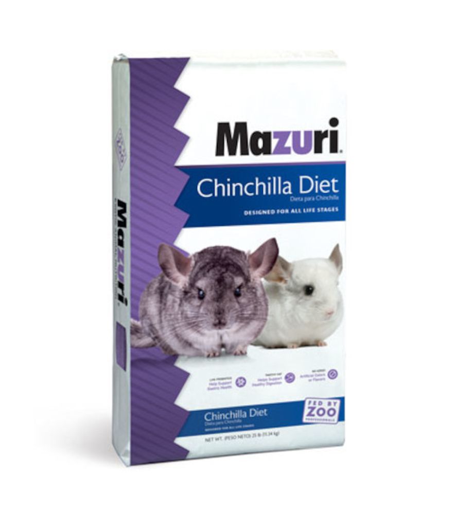 Mazuri, Chinchilla Diet, 25 lb