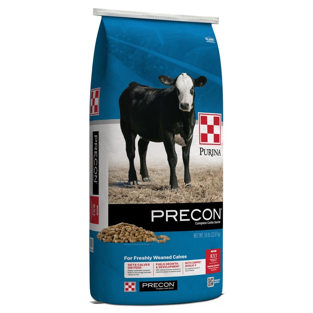 Purina, Precon Complete Cattle Starter Non Medicated, 50 lb