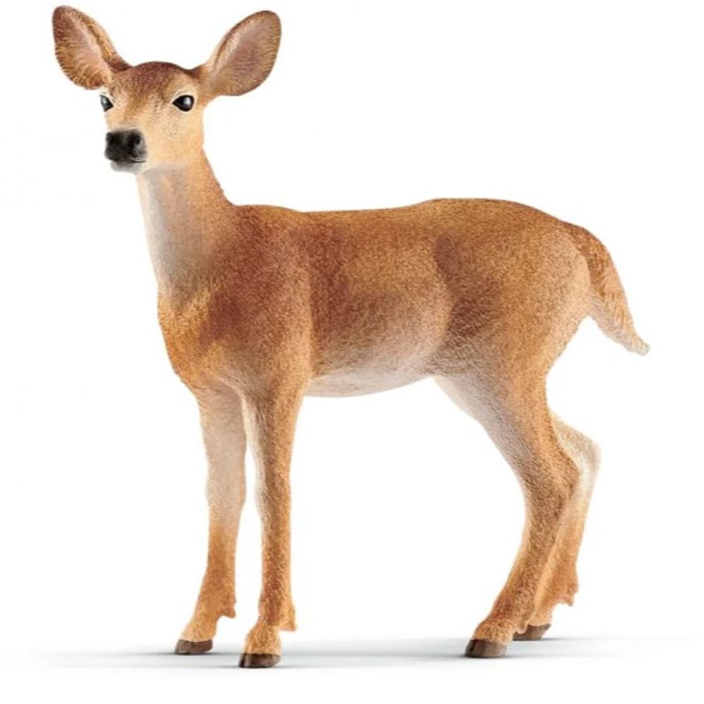 Schleich, White-Tailed Doe Toy Figure, 14819