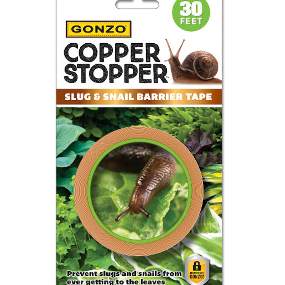 Gonzo Copper Stopper Slug and Snail Barrier Tape 30ft Roll
