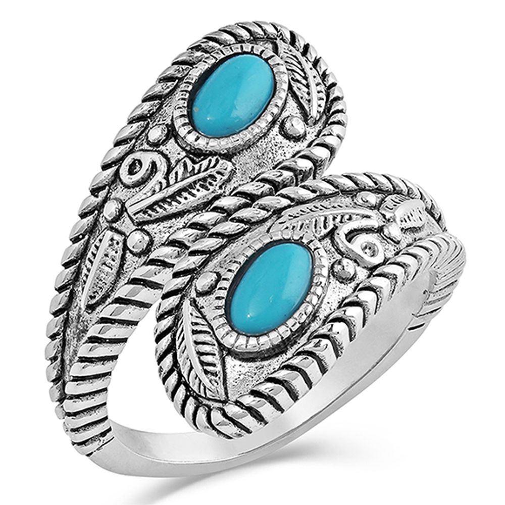 Montana Silversmiths, Balancing the Whole Turquoise Open Ring, RG4753