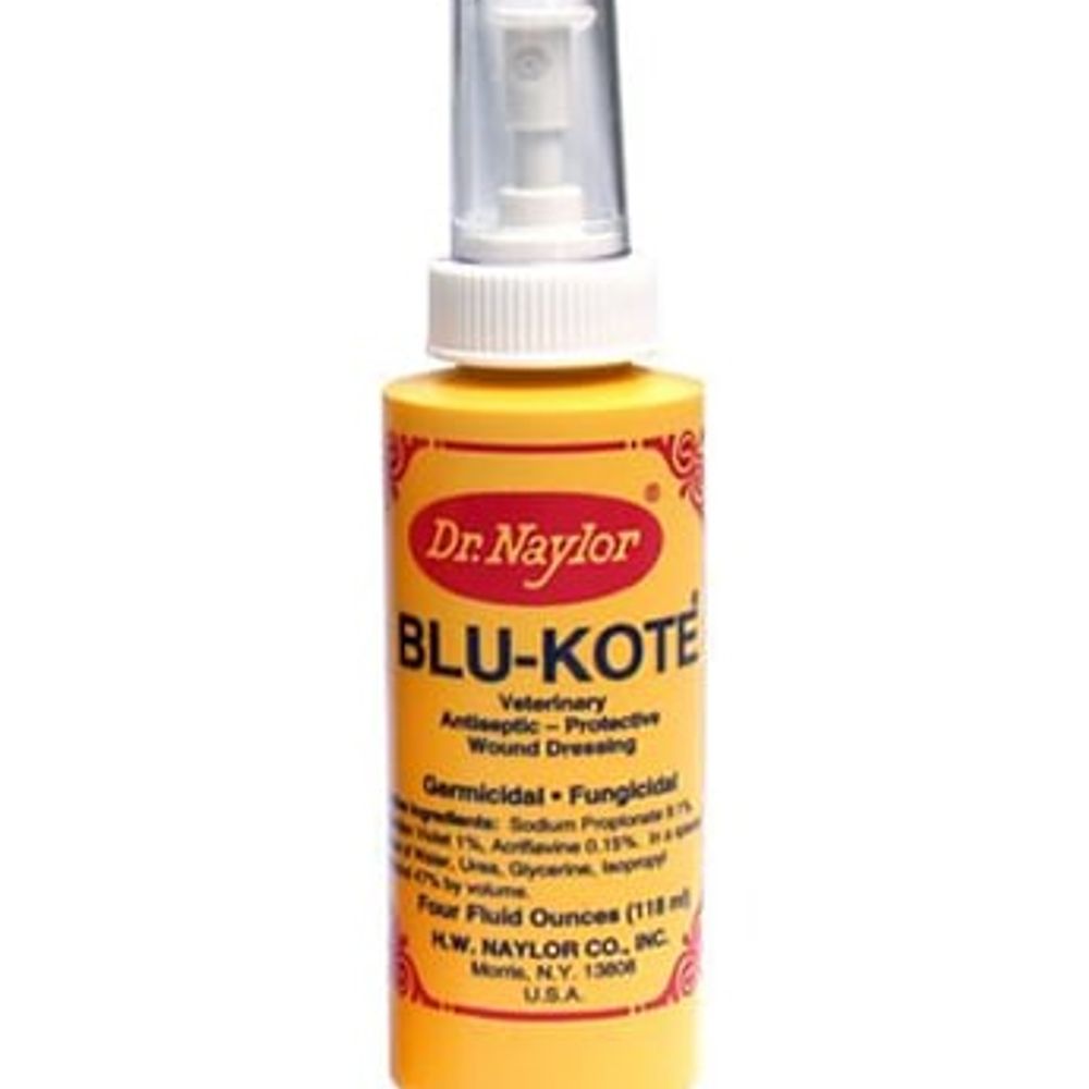 Dr. Naylor Blu-Kote Vetinary Antiseptic Spray, 4 oz.