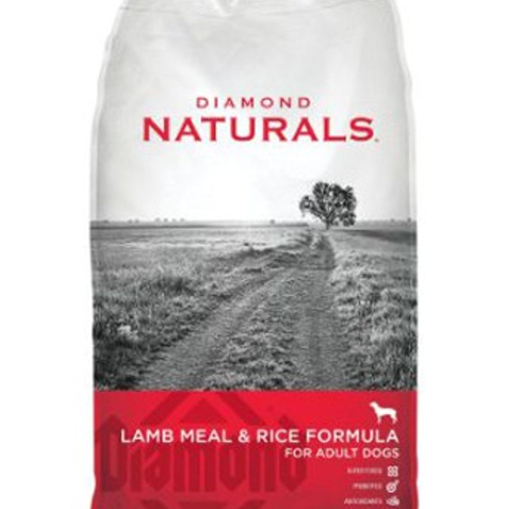 Diamond Naturals, Lamb & Rice Adult Dog Food, 40 lb
