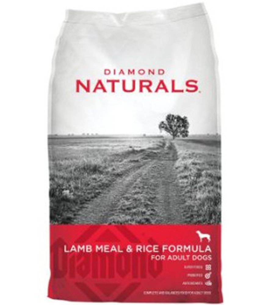 Diamond Naturals, Lamb & Rice Adult Dog Food, 40 lb