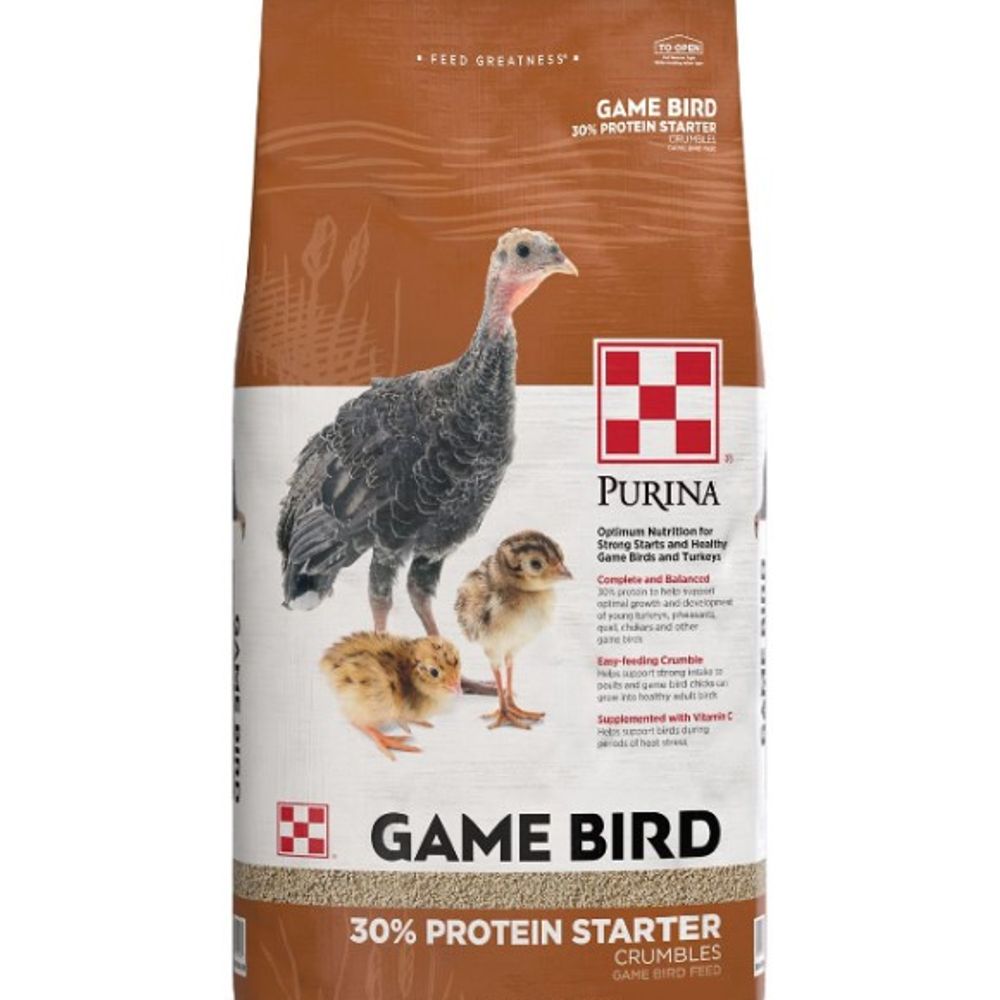 Purina, Game Bird 30% Protein Starter