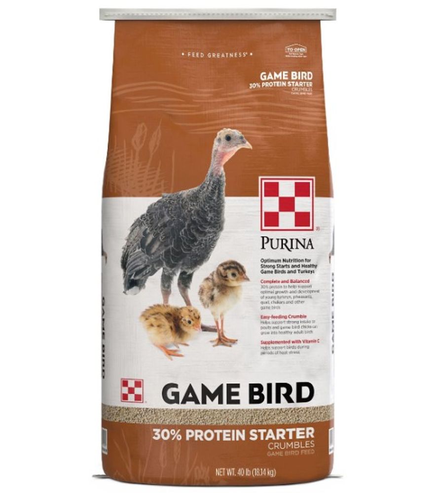 Purina, Game Bird 30% Protein Starter