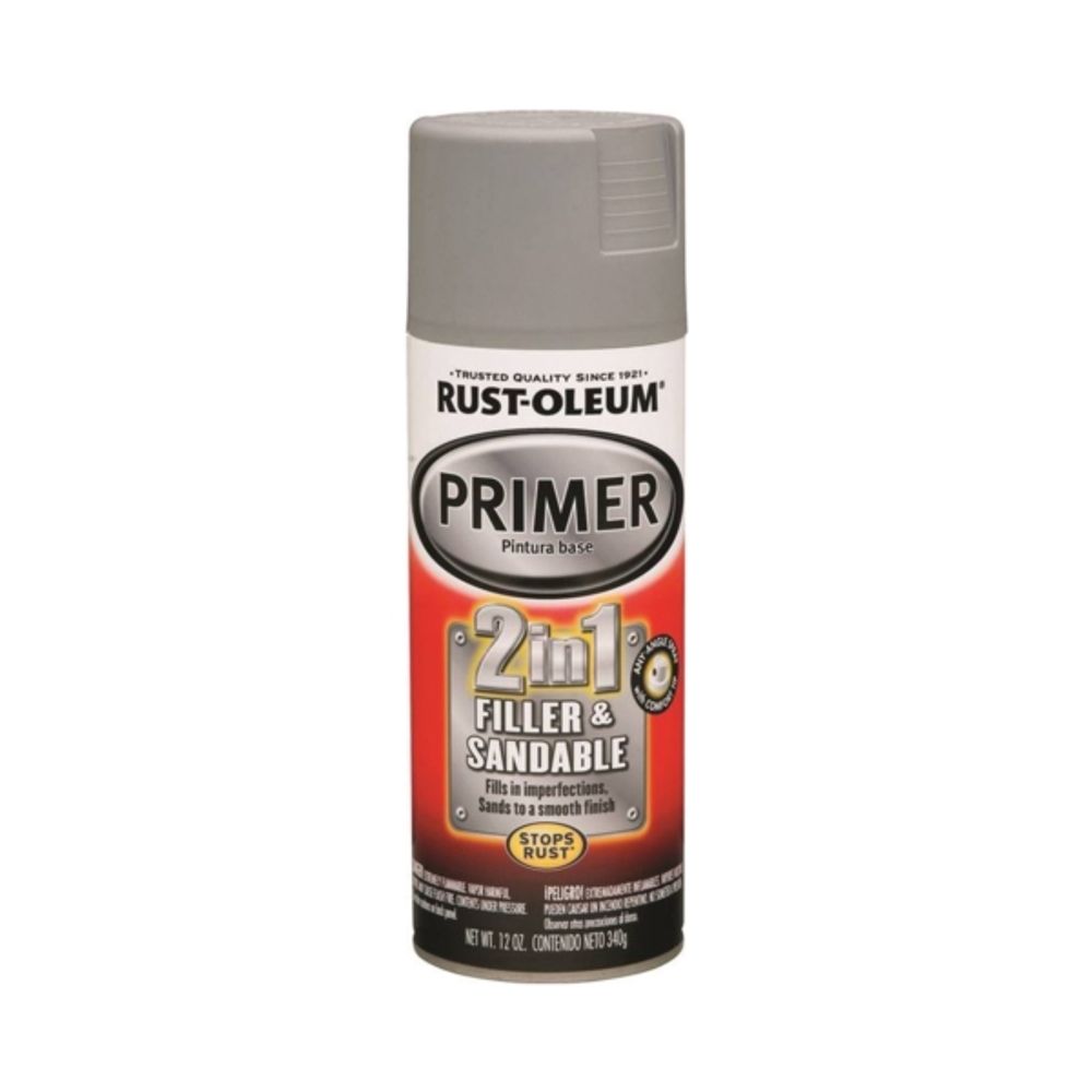 Rust-Oleum 2 in 1 Filler and Sandable Primer 12 oz.