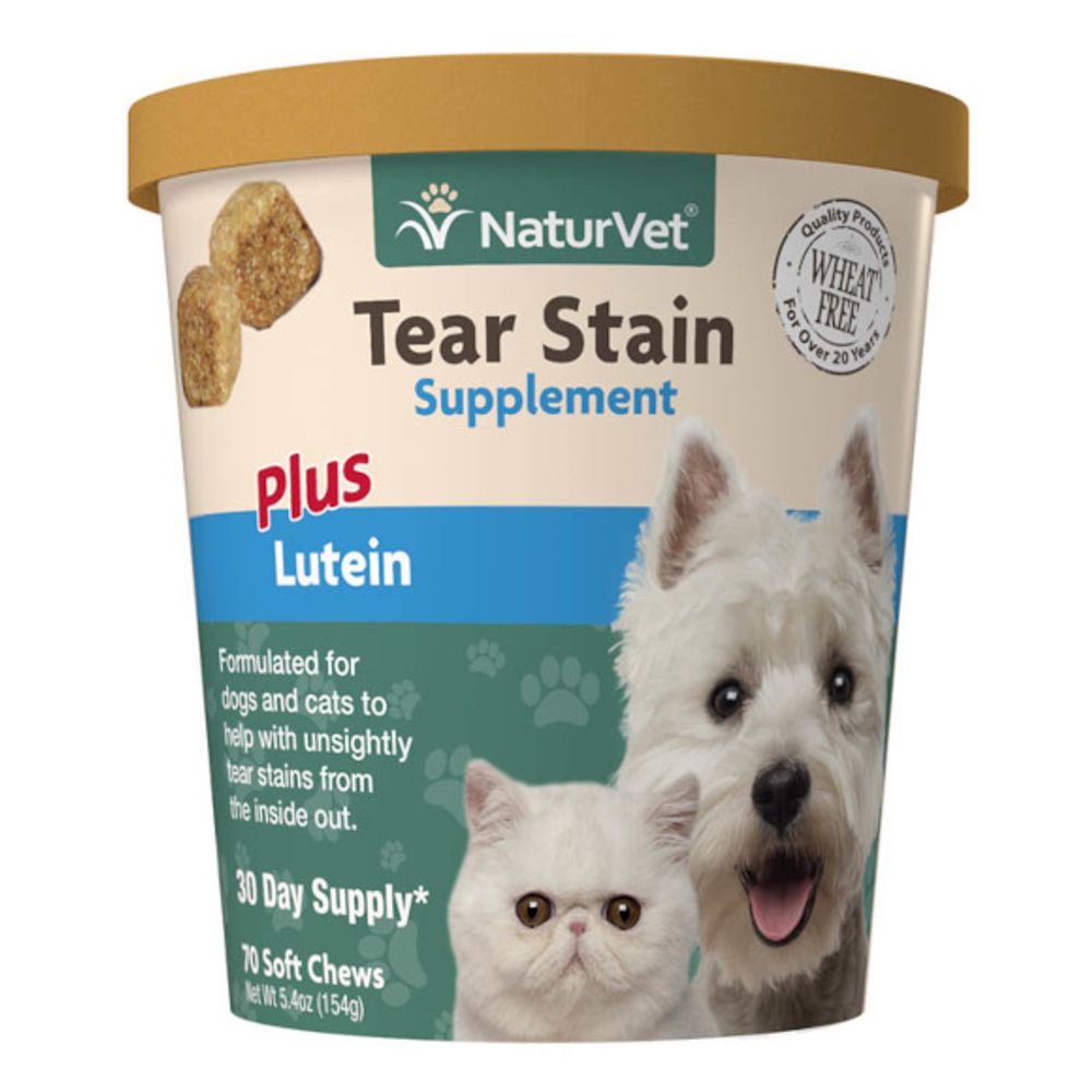 NaturVet, Tear Stain Plus Soft Chews, 70 ct