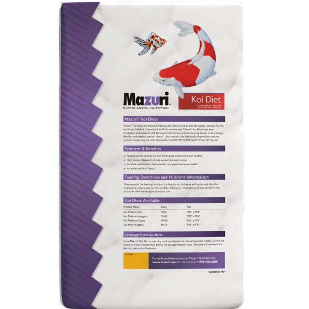 Mazuri, Koi Pond Nuggets, 20 lb