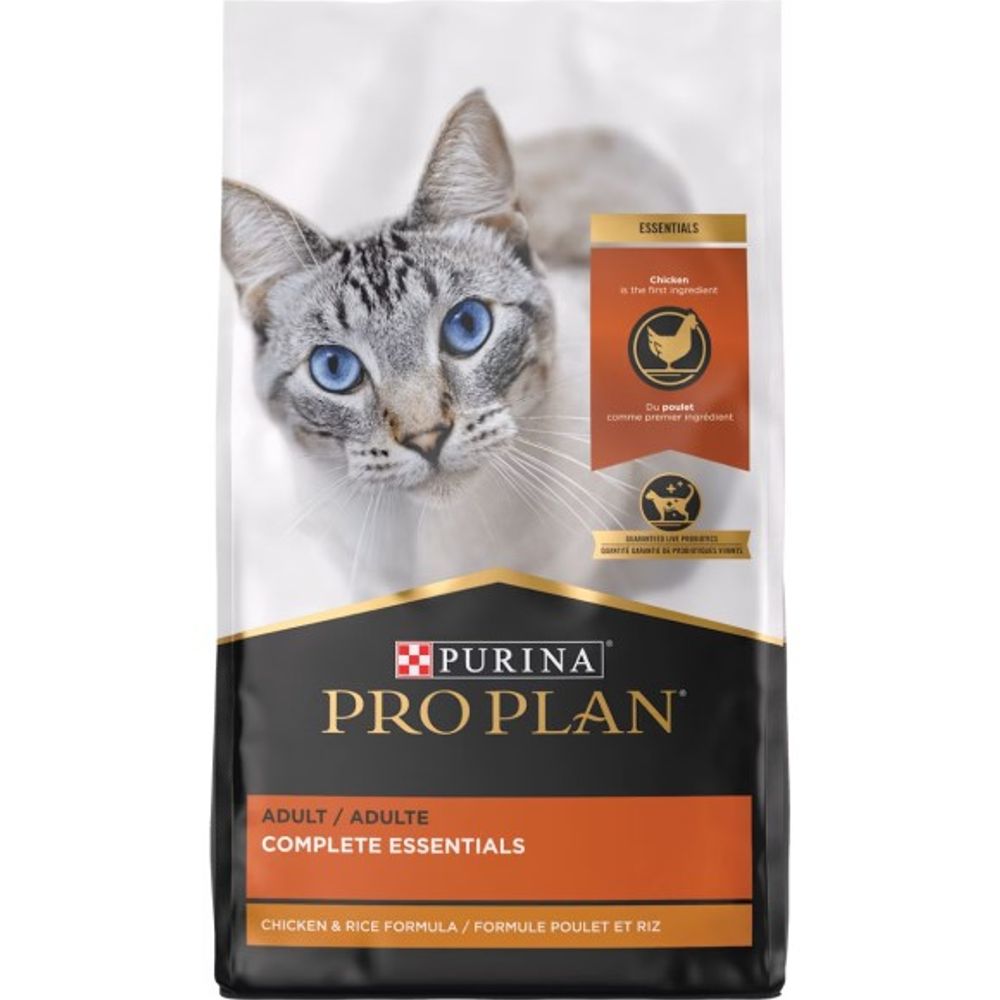 Purina Pro Plan, Adult Complete Essentials Chicken & Rice Formula Cat Food 
