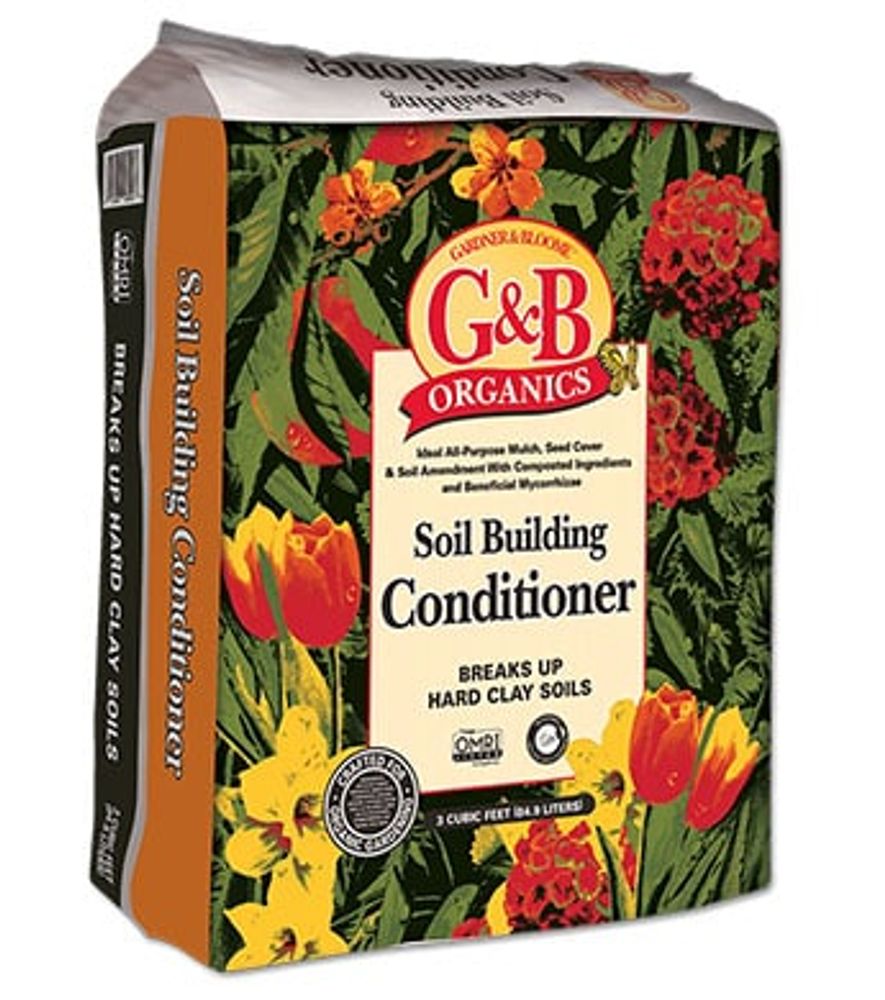 G&B Organics, Soil Building Conditioner, 3 cu. ft.
