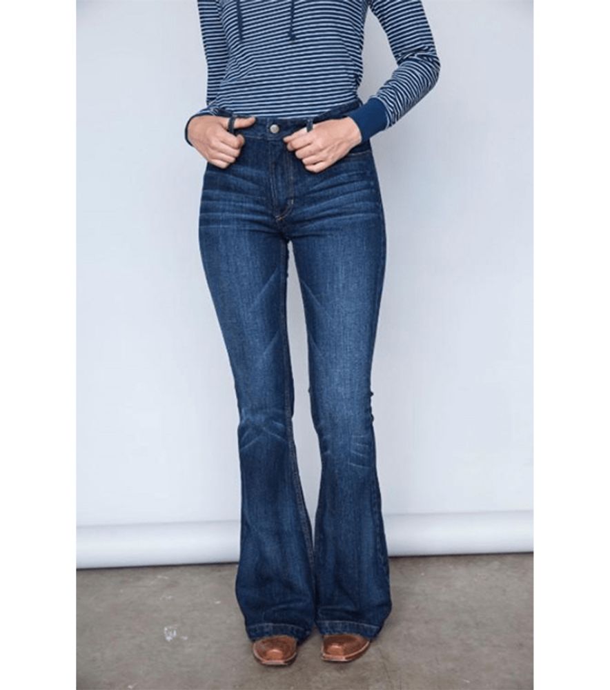 Kimes Ranch, Ladies High Rise Flare Jennifer Jean