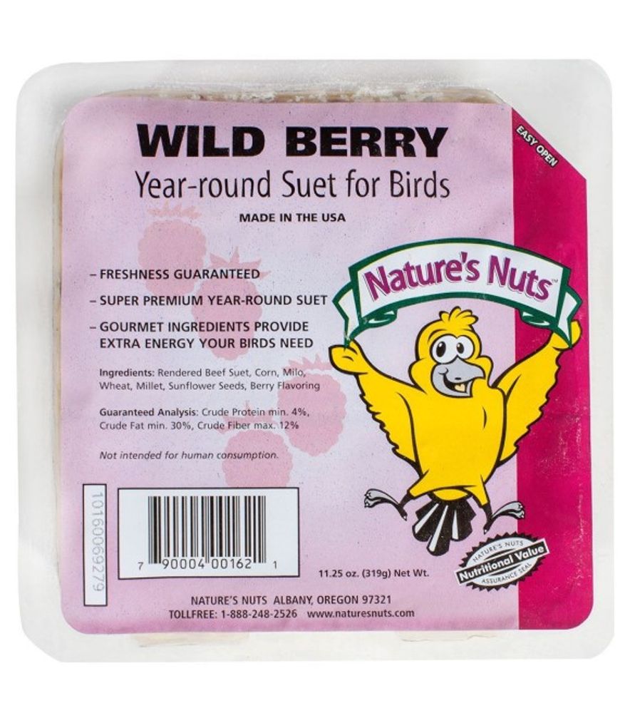 Nature's Nuts, Wild Berry Suet