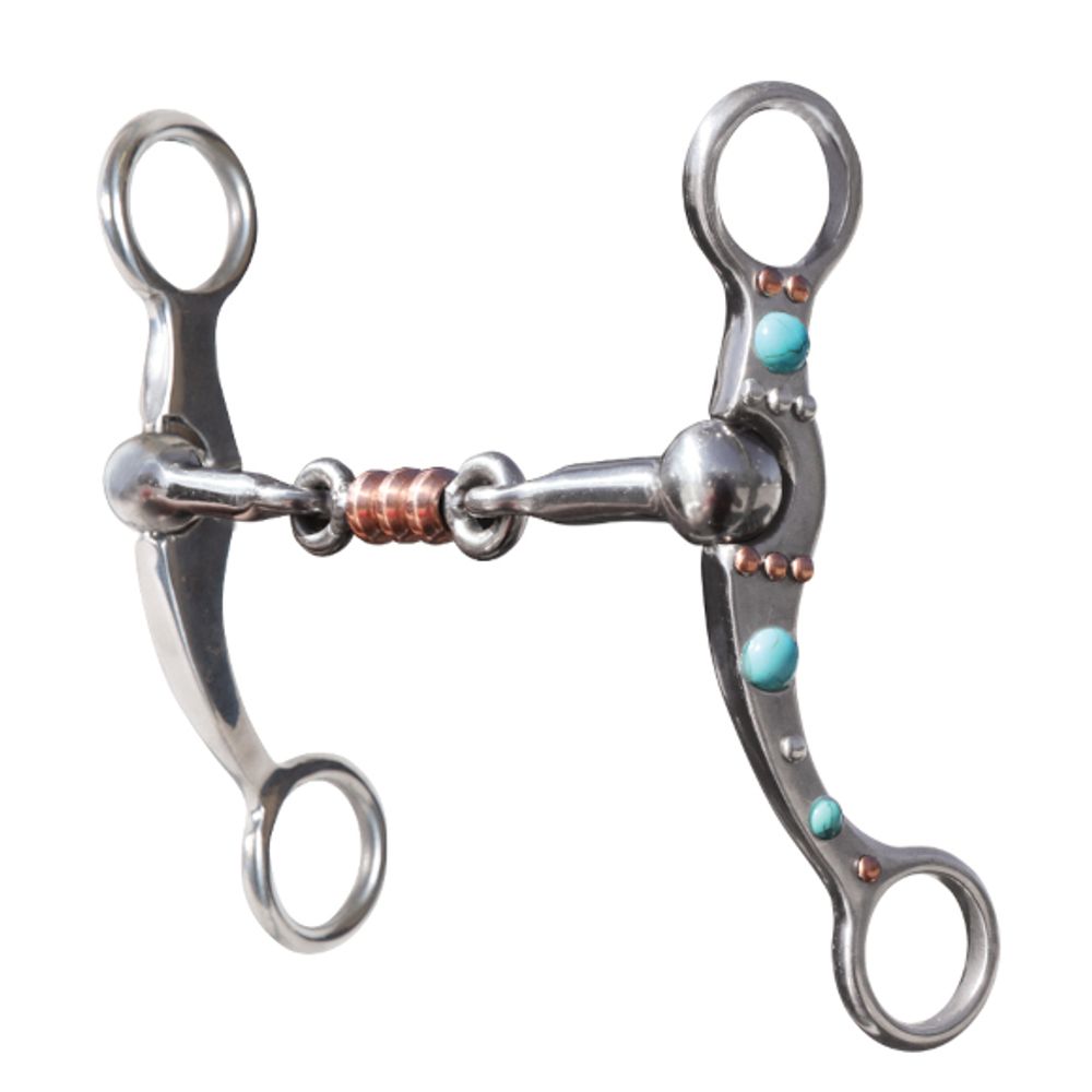Professional's Choice Turquoise Dot Shank Dogbone
