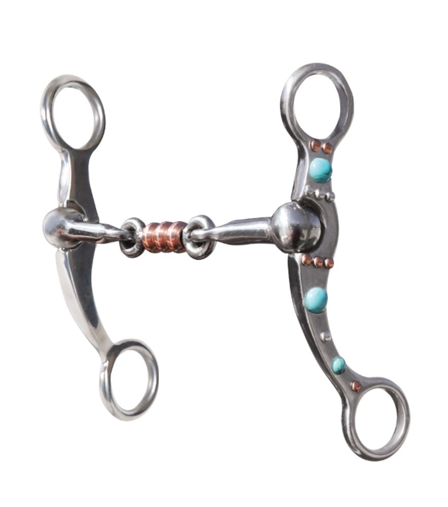 Professional's Choice Turquoise Dot Shank Dogbone