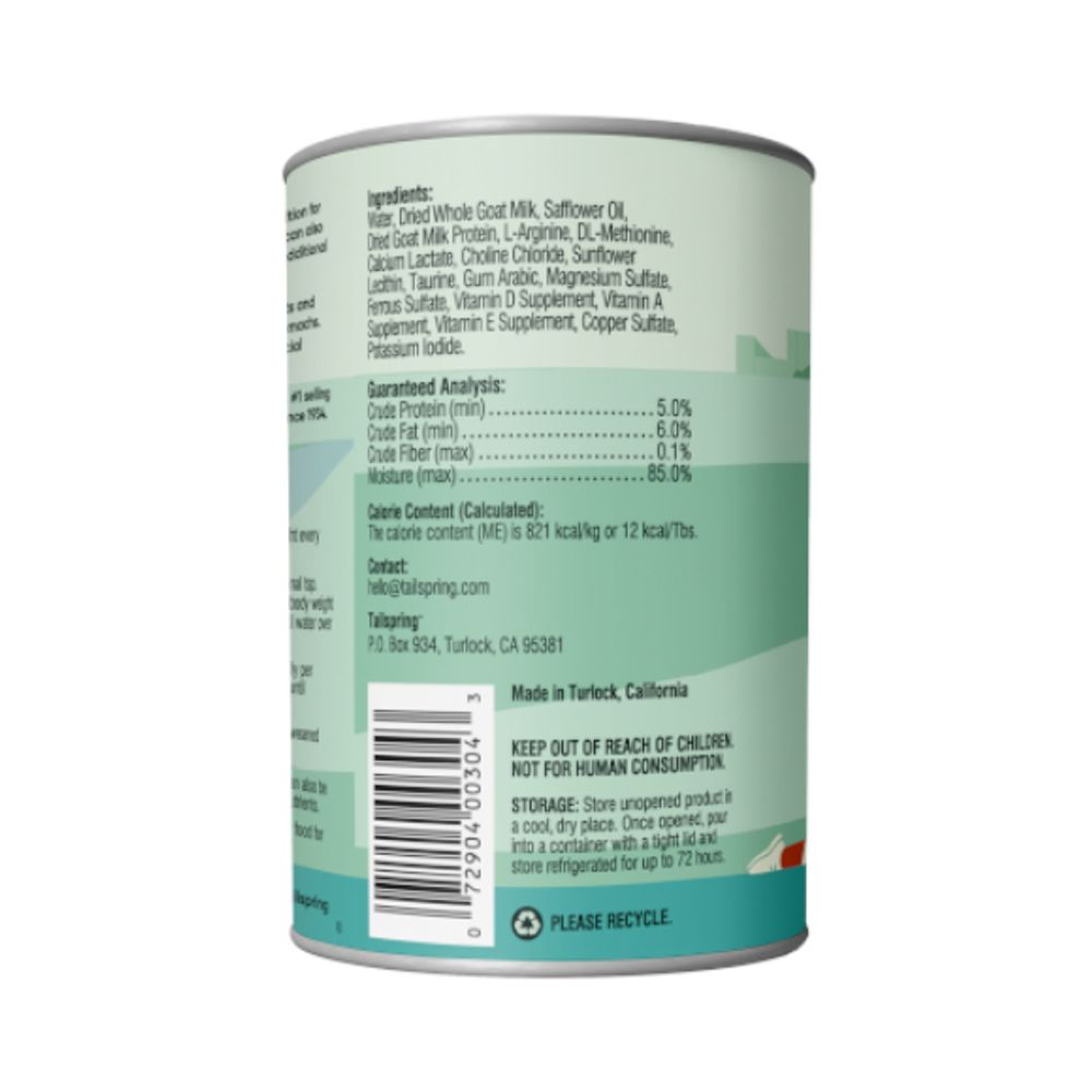 TailSpring, Canned Liquid Puppy Milk Replacer, 12 oz