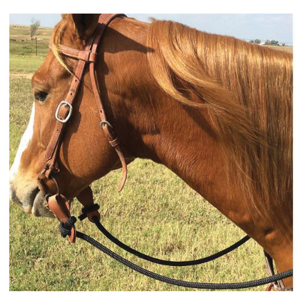 Martin Saddlery Rope Rein - Black