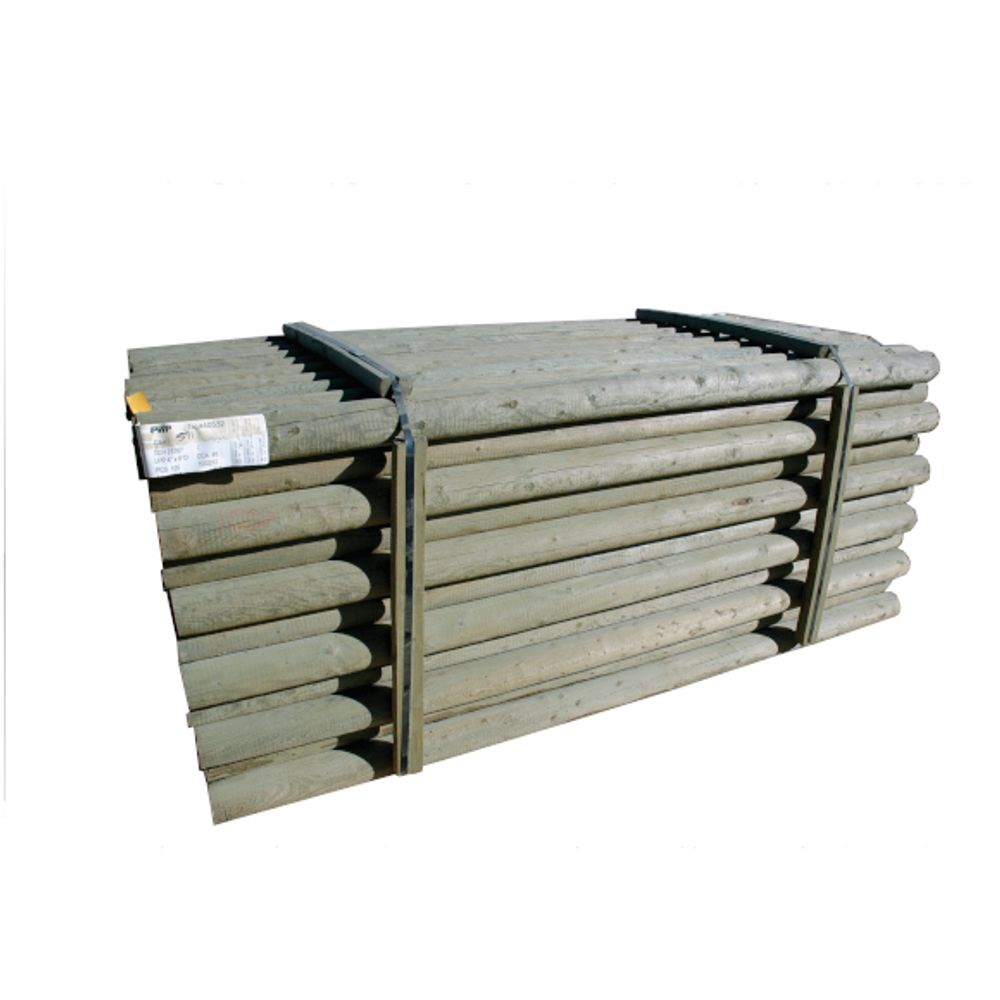 6″ Dowelled Treated Wood Post – 8 ft.