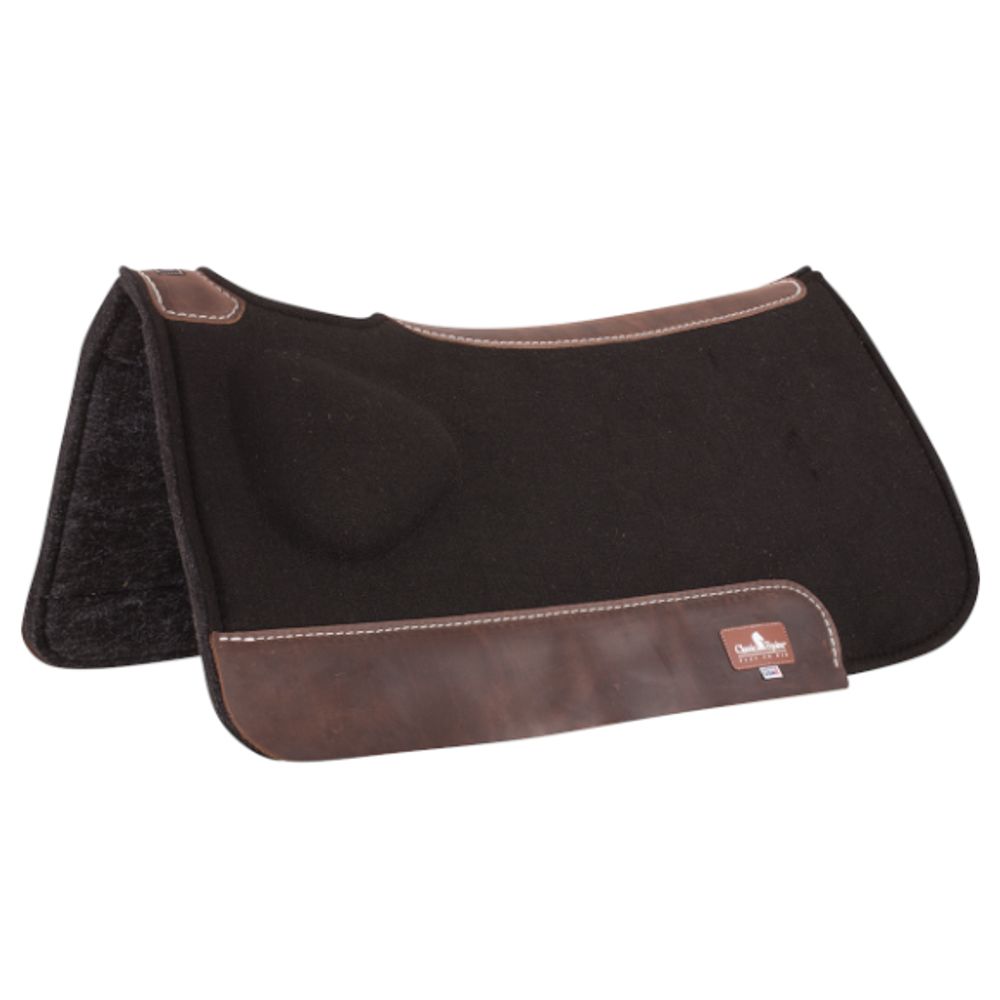 Classic Equine Felt/Wool BioFit Saddle Pad - Black
