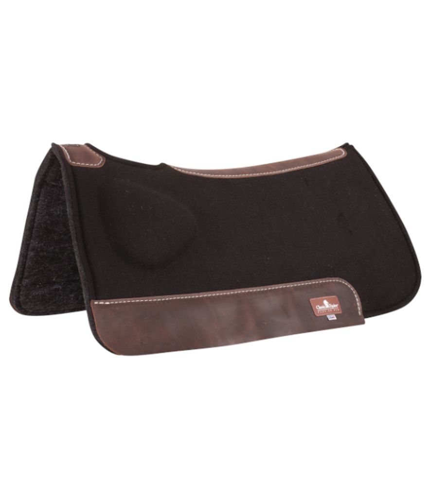 Classic Equine Felt/Wool BioFit Saddle Pad - Black