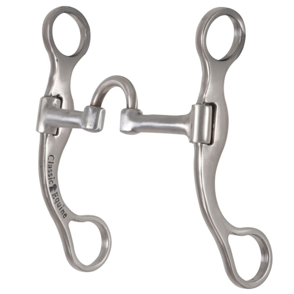 Classic Equine Bit Logic Straight Shank Horse Bit - Copper/Stainless Steel