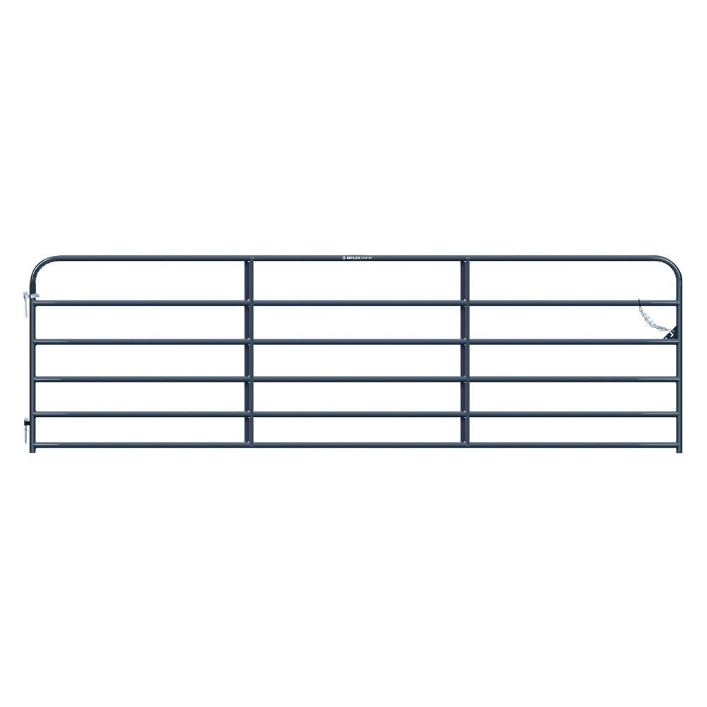 Behlen, 14' Gray Heritage Round Corner Gate