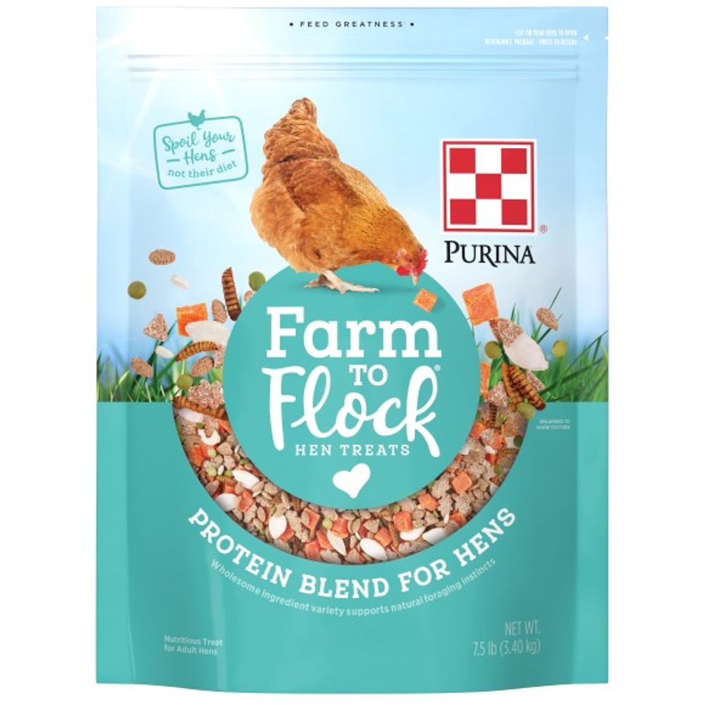 Purina, Farm to Flock Protein Blend Hen Treats