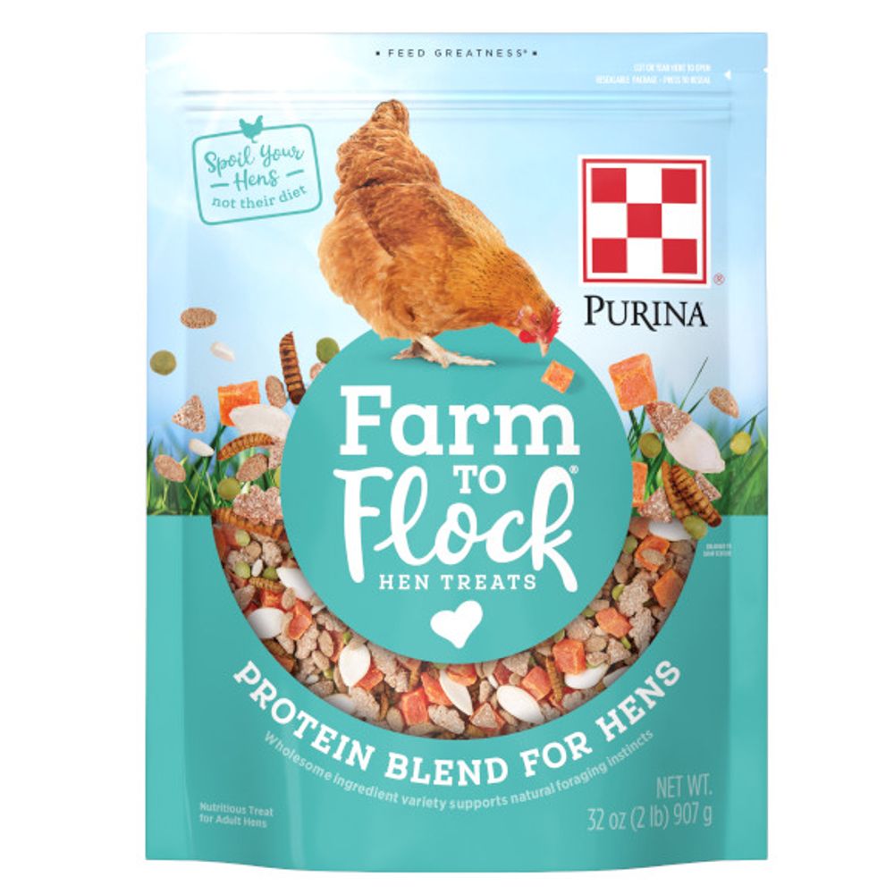 Purina, Farm to Flock Protein Blend Hen Treats