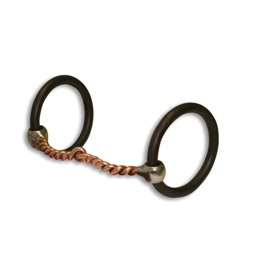 Professional's Choice Copper Twist Mouth Snaffle